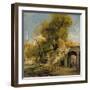 Harnham Gate, Salisbury, c.1820-21-John Constable-Framed Giclee Print