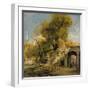 Harnham Gate, Salisbury, c.1820-21-John Constable-Framed Giclee Print