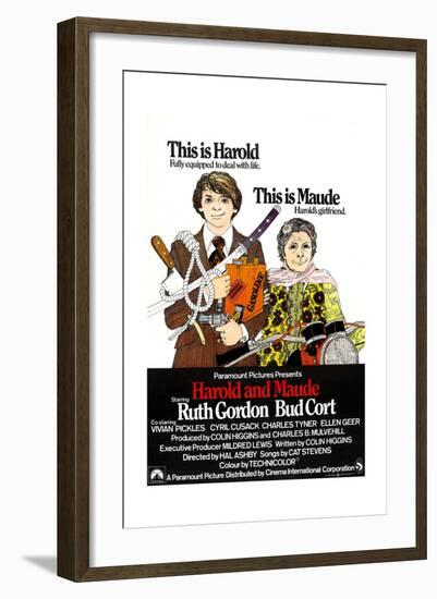 Harold and Maude, 1971-null-Framed Giclee Print