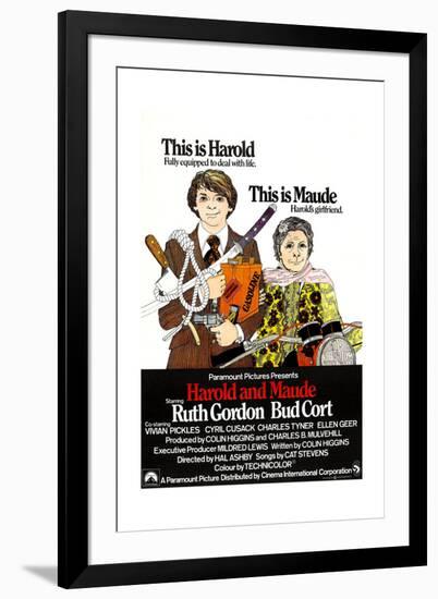 Harold and Maude, 1971-null-Framed Giclee Print