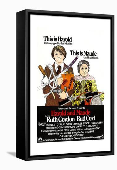 Harold and Maude, 1971-null-Framed Stretched Canvas