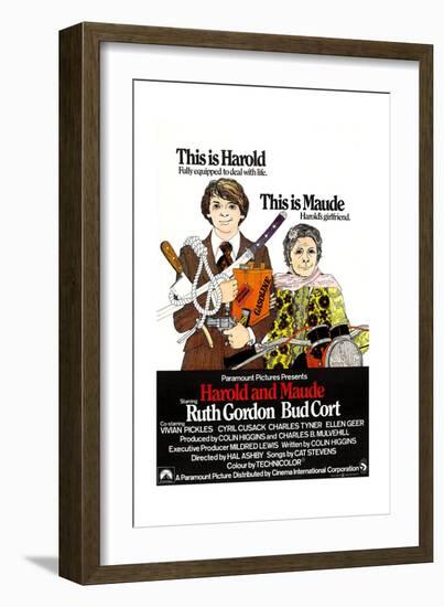 Harold and Maude, 1971-null-Framed Giclee Print