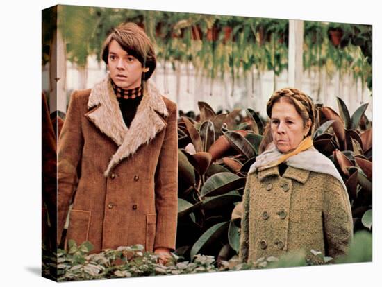 Harold And Maude, Bud Cort, Ruth Gordon, 1971-null-Stretched Canvas