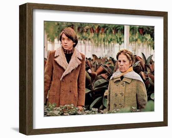 Harold And Maude, Bud Cort, Ruth Gordon, 1971-null-Framed Photo