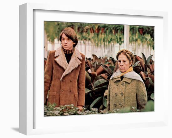 Harold And Maude, Bud Cort, Ruth Gordon, 1971-null-Framed Photo