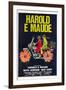 Harold and Maude, Italian poster, Ruth Gordon, Bud Cort, 1971-null-Framed Art Print