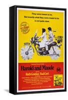 Harold and Maude, Ruth Gordon, Bud Cort, 1971-null-Framed Stretched Canvas