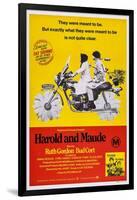 Harold and Maude, Ruth Gordon, Bud Cort, 1971-null-Framed Art Print