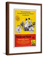 Harold and Maude, Ruth Gordon, Bud Cort, 1971-null-Framed Art Print