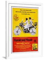 Harold and Maude, Ruth Gordon, Bud Cort, 1971-null-Framed Art Print