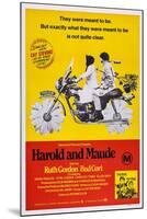 Harold and Maude, Ruth Gordon, Bud Cort, 1971-null-Mounted Art Print