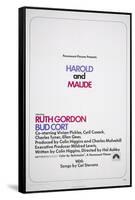 HAROLD AND MAUDE, US poster, 1971-null-Framed Stretched Canvas