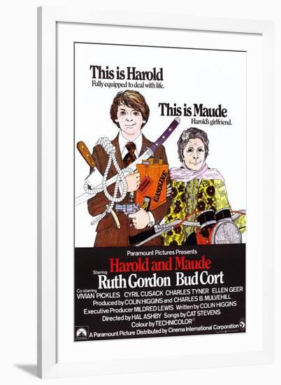 Harold and Maude-null-Framed Art Print