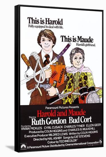 Harold and Maude-null-Framed Stretched Canvas