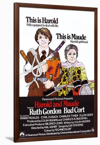 Harold and Maude-null-Framed Art Print