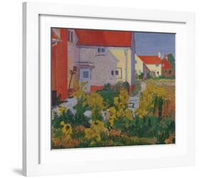 Harold Gilman's House at Letchworth-Spencer Gore-Framed Art Print