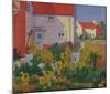 Harold Gilman's House at Letchworth-Spencer Gore-Mounted Art Print