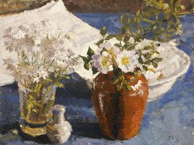 Still Life with Flowers in a Vase, circa 1911-14