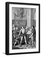 Harold Godwinson and William of Normandy-null-Framed Art Print