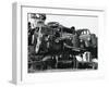 Harold Goodys breakers yard 1967-null-Framed Photographic Print