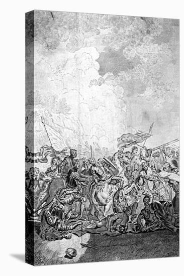 Harold II Dies at the Battle of Hastings-null-Stretched Canvas