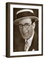 Harold Lloyd, American Actor and Film Maker, 1933-null-Framed Giclee Print