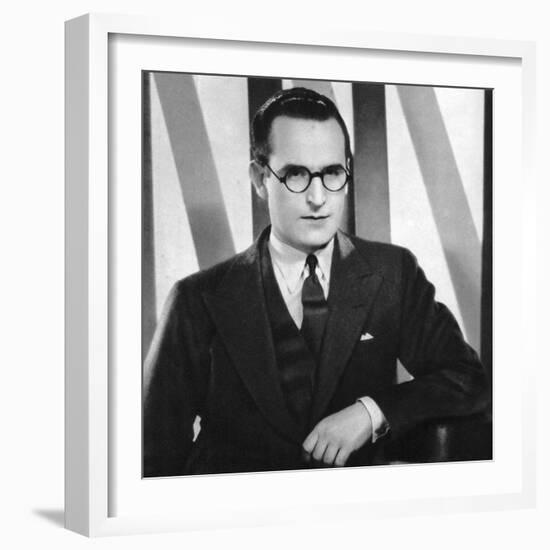 Harold Lloyd, American Film Actor, 1934-1935-null-Framed Giclee Print