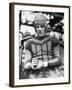 Harold (Red) Grange-null-Framed Giclee Print