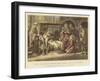 Harold, Returned from Normandy, Presents Himself to Edward the Confessor-Daniel Maclise-Framed Giclee Print