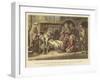 Harold, Returned from Normandy, Presents Himself to Edward the Confessor-Daniel Maclise-Framed Giclee Print