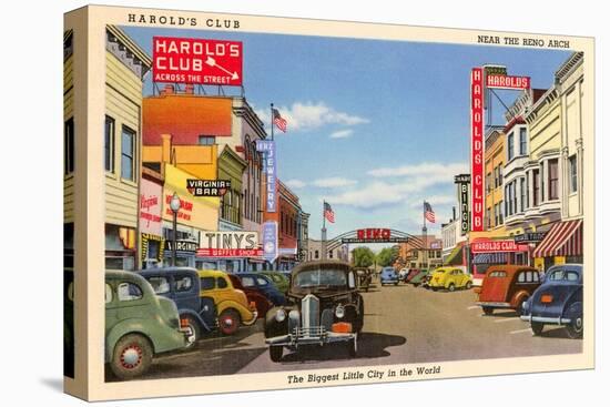 Harold's Club, Reno, Nevada-null-Stretched Canvas