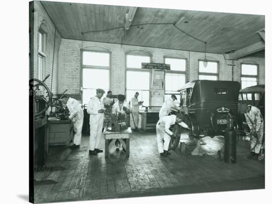 Harold S. Davies, Inc. Service Department, Circa 1930-Chapin Bowen-Stretched Canvas