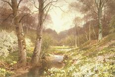 Springtime at Tillingbourne, Surrey-Harold S. Palmer-Framed Stretched Canvas