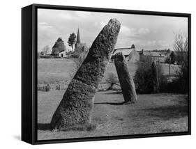 Harold's Stone Row-null-Framed Stretched Canvas