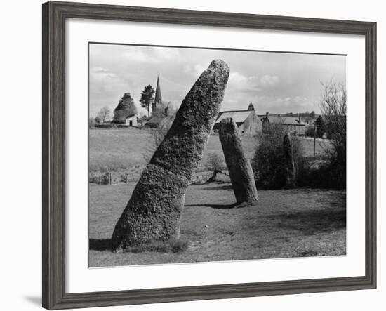 Harold's Stone Row-null-Framed Photographic Print