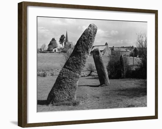 Harold's Stone Row-null-Framed Photographic Print