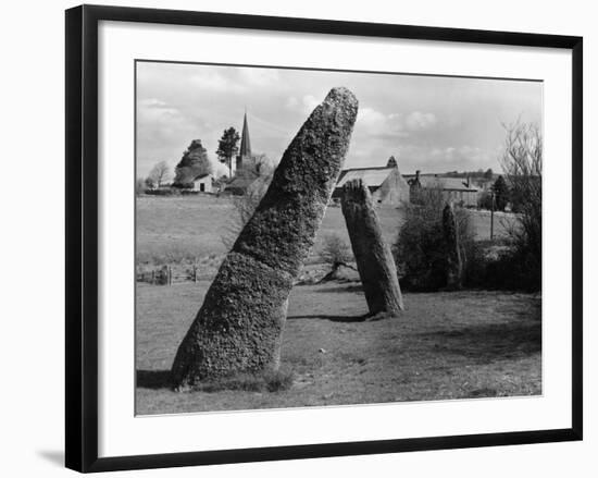 Harold's Stone Row-null-Framed Photographic Print