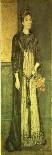 Portrait of Mathilde Blind, 1889-Harold Steward Rathbone-Framed Stretched Canvas