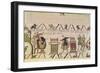 Harold Swears an Oath That He Will Accept William as King of England, from the Bayeux Tapestry-null-Framed Giclee Print