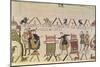 Harold Swears an Oath That He Will Accept William as King of England, from the Bayeux Tapestry-null-Mounted Giclee Print