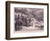 Harold Taken Prisoner by the Count of Ponthieu Ad 1063-Francois Edouard Zier-Framed Giclee Print