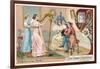 Harp, France, 1810-null-Framed Giclee Print