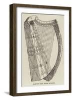 Harp of Mary Queen of Scots-null-Framed Giclee Print