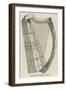 Harp of Mary Queen of Scots-null-Framed Giclee Print