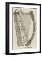 Harp of Mary Queen of Scots-null-Framed Giclee Print