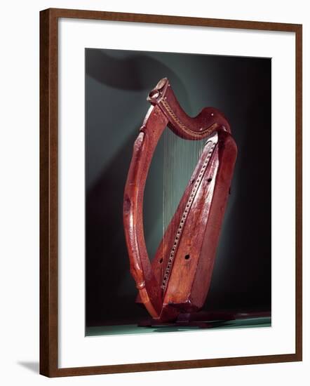 Harp-Celtic-Framed Giclee Print