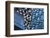 Harpa Concert Hall and Conference Center inspired by the basalt landscape of Iceland, Reykjavik-Keren Su-Framed Photographic Print