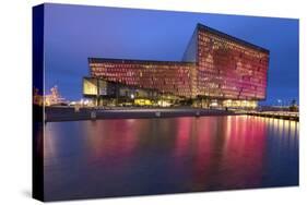 Harpa Concert Hall and Conference Centre in Reykjavik, Iceland, Polar Regions-Chris Hepburn-Stretched Canvas