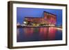 Harpa Concert Hall and Conference Centre in Reykjavik, Iceland, Polar Regions-Chris Hepburn-Framed Photographic Print