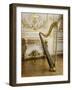 Harpe à pédales dite "harpe perpendiculaire"-Thomas Dodd-Framed Giclee Print